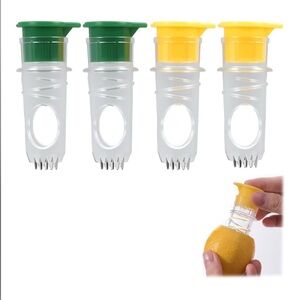 Green and Yellow Lemon Squeezer